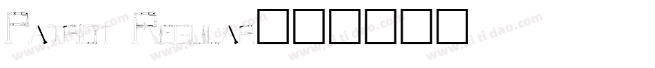 Patriot Regular字体转换
